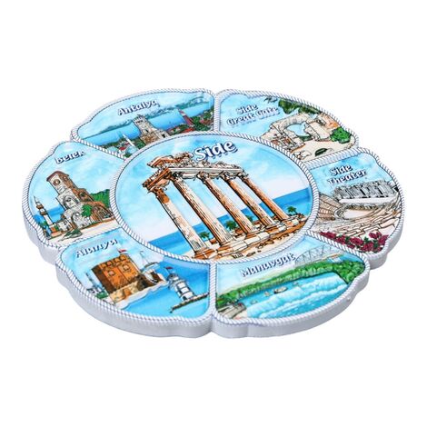 Wholesale 20 Cm Side Polyester Plate - 2