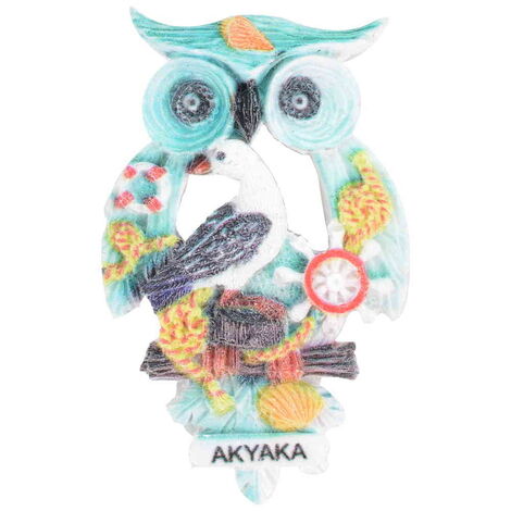 Wholesale Akyaka Themed Polyester UV Printed Refrigerator Magnet - 8