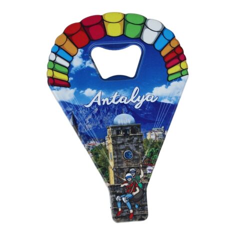Wholesale Antalya Themed Myros UV Parachute Bottle Opener - 3