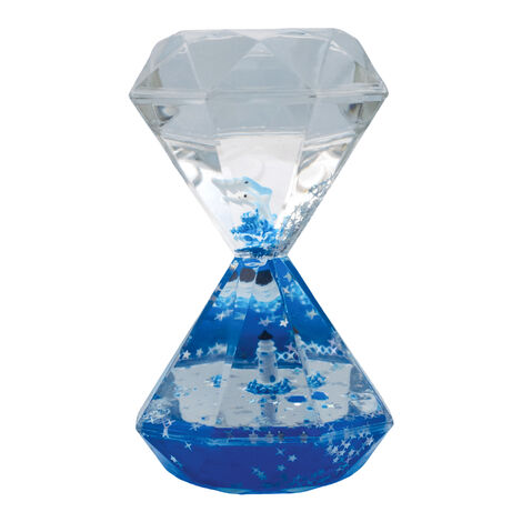 Wholesale Blue Liquid Acrylic Thick Sand Timer - 1