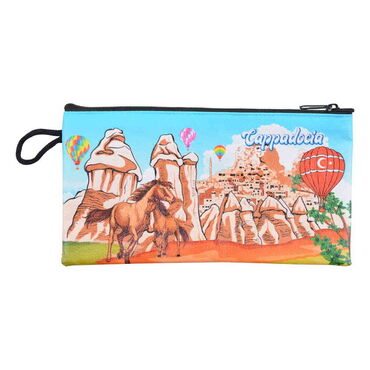 Wholesale Cappadocia Themed Myros Wallet 183x97x8 mm - 1