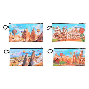 Wholesale Cappadocia Themed Myros Wallet 183x97x8 mm - 4