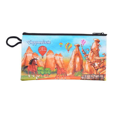 Wholesale Cappadocia Themed Myros Wallet 183x97x8 mm - 6