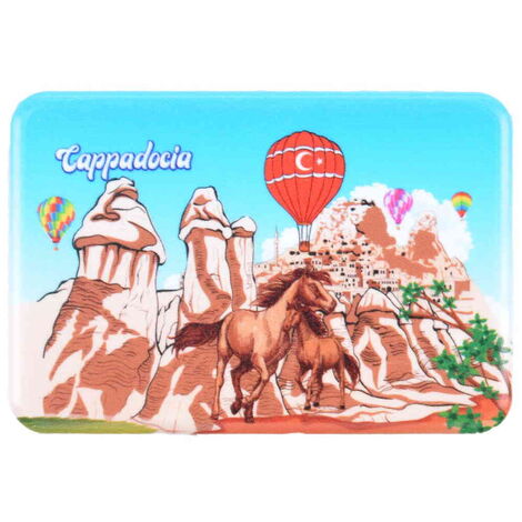 Wholesale Cappadocia Themed UV Printed Refrigerator Magnet 80x50 mm - 4