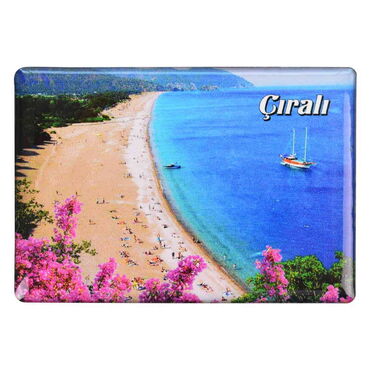 Wholesale Çıralı Themed Myros Rectangle Refrigerator Magnet 80x55 mm - 1