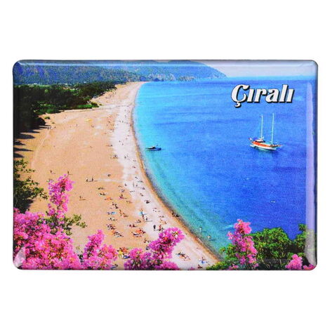 Wholesale Çıralı Themed Myros Rectangle Refrigerator Magnet 80x55 mm - 1