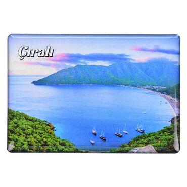 Wholesale Çıralı Themed Myros Rectangle Refrigerator Magnet 80x55 mm - 3