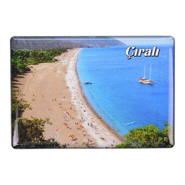 Wholesale Çıralı Themed Myros Rectangle Refrigerator Magnet 80x55 mm - 4