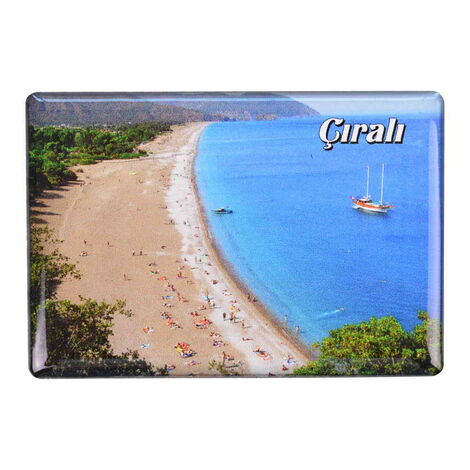 Wholesale Çıralı Themed Myros Rectangle Refrigerator Magnet 80x55 mm - 4