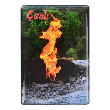 Wholesale Çıralı Themed Myros Rectangle Refrigerator Magnet 80x55 mm - 6