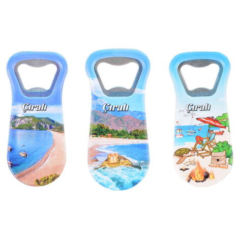 Wholesale Çıralı Themed UV Printed Bottle Opener Refrigerator Magnet 95x43 mm - 3