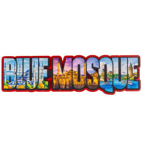 Wholesale Istanbul Themed Myros UV Printed Refrigerator Magnet - 4