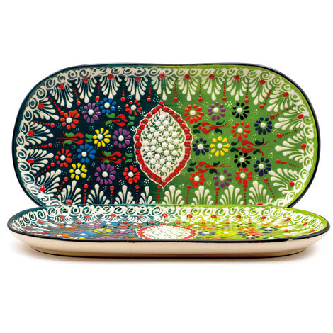 Wholesale Lace Rectangular Plate - 1