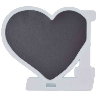 Wholesale Marmaris Themed UV Printed Heart Shaped Refrigerator Magnet 86x62 mm - 2