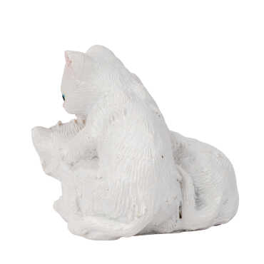 Wholesale Mini Anali Kizli Polyester Cat Figurines Set of 4 - 2