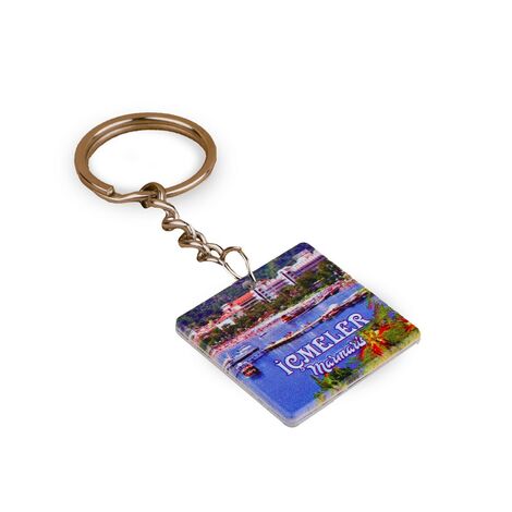 Wholesale Myros UV Round Keychain 40.57x40.57 mm - 2
