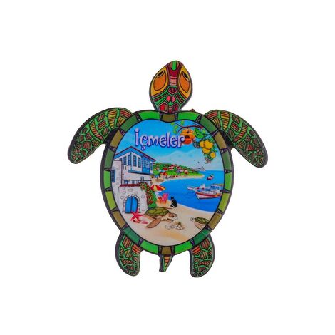 Wholesale Myros UV Turtle Shaped Refrigerator Magnet 80*74 mm - 4