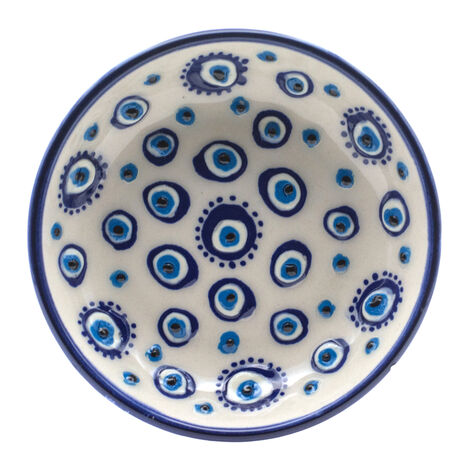 Wholesale Nazar Embossed 12 cm Snack Bowl - 3