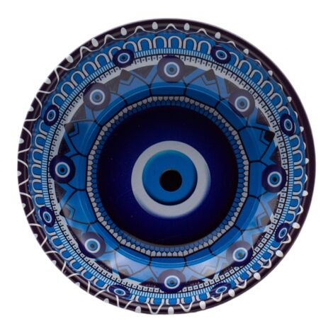 Wholesale Nazar Themed Metal Bowl 95 mm - 4