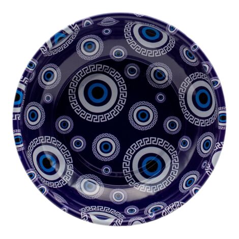 Wholesale Nazar Themed Metal Bowl 95 mm - 8