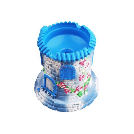 Wholesale Side Themed Injection Molded Hexagonal Ashtray - 6