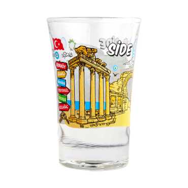 Wholesale Side Themed Printed Shot Glass 45x70 mm - 4