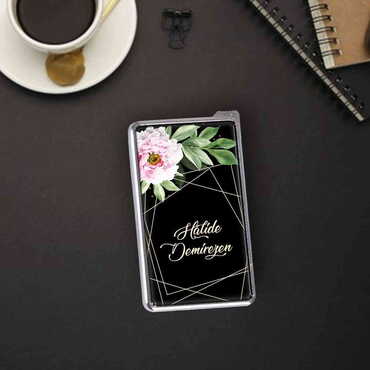 Woman Themed Customised Metal Sliding Down Lighter - Thumbnail