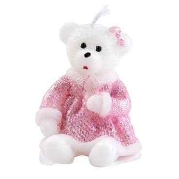 Toptan Myros Kiz Ayicik Mum - Standart - 2