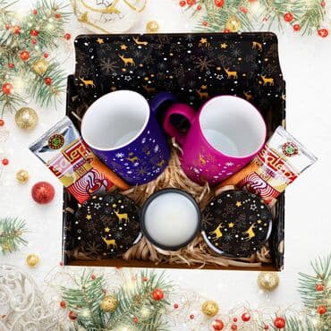 Wholesale New Year Special Double Sided Salep Delight Gift Box - Standart - 2