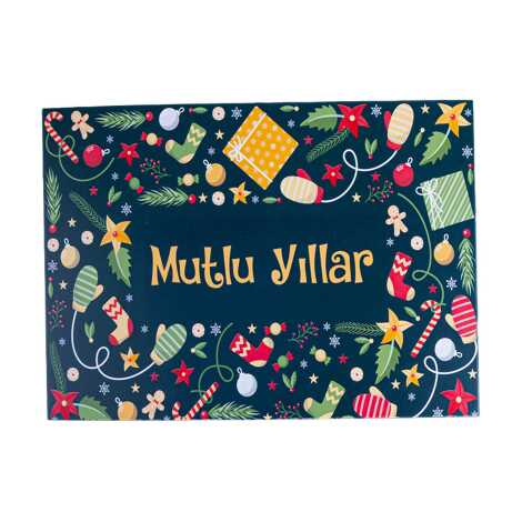 Yılbaşı Temalı Kartpostal - 1