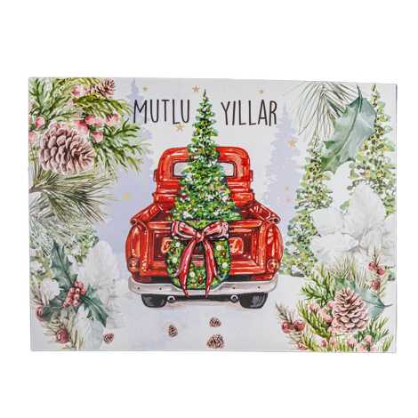Yılbaşı Temalı Kartpostal - 7