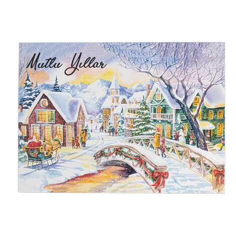 Yılbaşı Temalı Kartpostal - 2