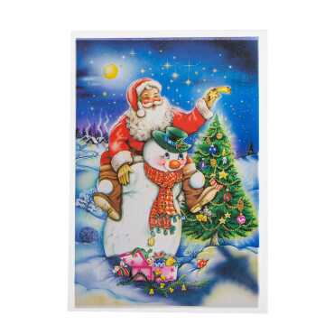 Yılbaşı Temalı Kartpostal - 13