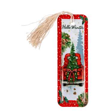 Yılbaşı Temalı Myros Metal Kitap Ayracı - Myros