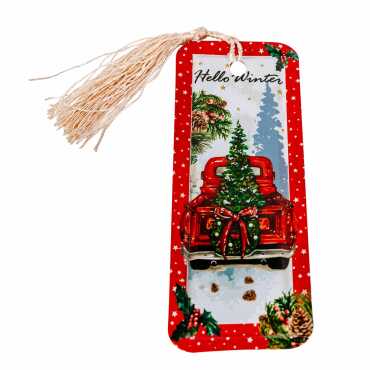 Yılbaşı Temalı Myros Metal Kitap Ayracı - 2