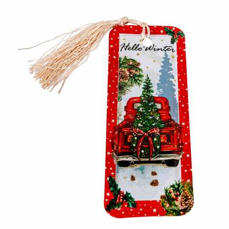 Yılbaşı Temalı Myros Metal Kitap Ayracı - 2