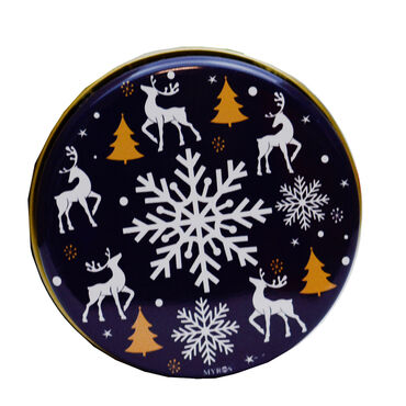 Christmas Themed Tin Boxed Candle 73x35 mm - 6