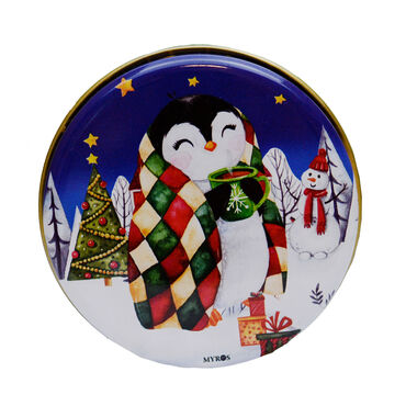 Christmas Themed Tin Boxed Candle 73x35 mm - 7