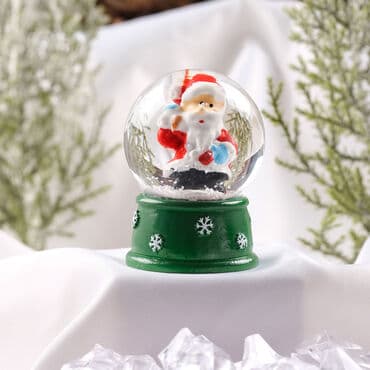 Toptan Yılbaşı Temalı Polyester Suluküre 45 Mm - 14