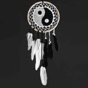 Myros - Yin - Yang Macrame Dreamcatcher