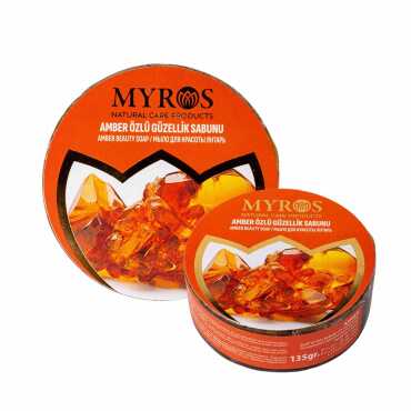 Yuvarlak Amber Özlü Güzellik Sabunu 135 Gr - Myros