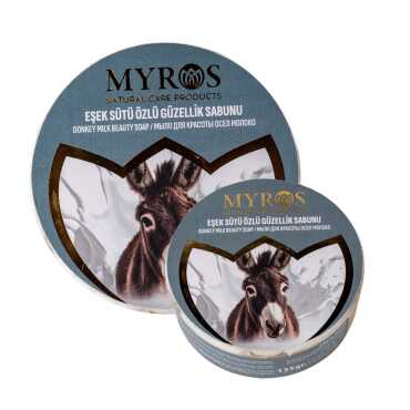 Yuvarlak Eşek Sütü Özlü Güzellik Sabunu 135 Gr - Myros