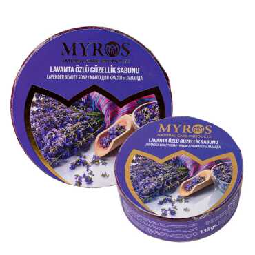 Yuvarlak Lavanta Özlü Güzellik Sabunu 135 Gr - Myros