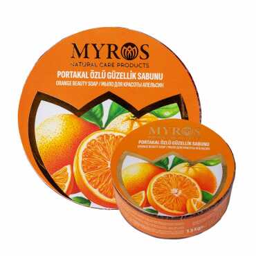 Yuvarlak Portakal Özlü Güzellik Sabunu 135 Gr - Myros