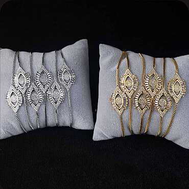 Zircon Bracelet Model 3 - 4