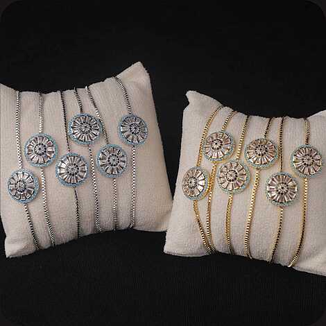 Zircon Bracelet Model 3 - 5
