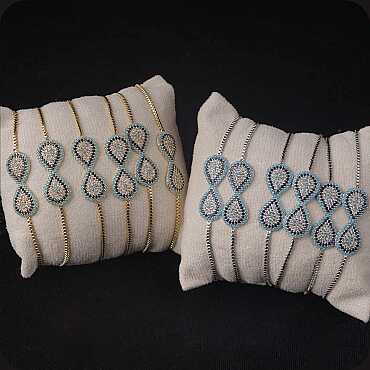 Zircon Bracelet Model 3 - 6