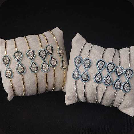 Zircon Bracelet Model 3 - 6