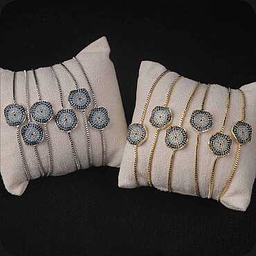 Zircon Bracelet Model 3 - 8