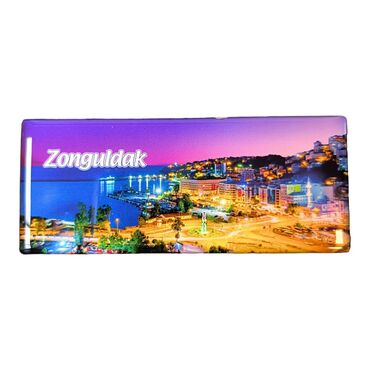 Toptan Zonguldak Temalı Myros Panaromik Magnet 120x50 mm - Thumbnail